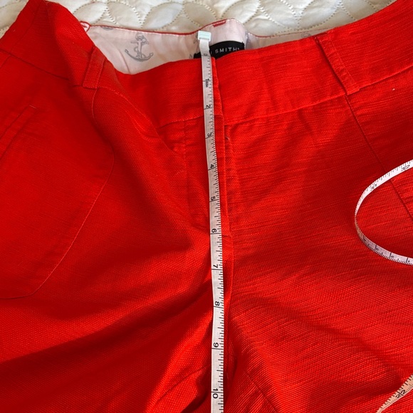 Willi Smith Poppy Red Boot Cut Pants Size 8 EUC - Picture 10 of 11